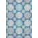 Premium Machine Washable Prisco Teal Rug
