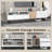 Modern Tv Stand With Double Storage Space, Media Console Table, Entertainment Center With Drop Down Door-1651968076