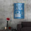 «Rest zone» par Ed Wargo, art mural en métal-1497145417