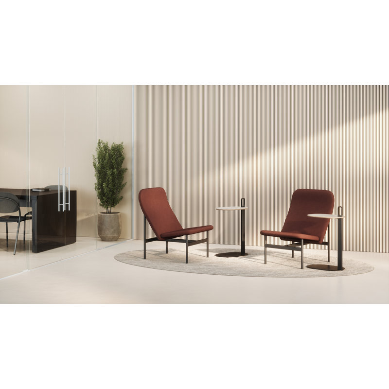 Avalon Lounge Chair, Currant