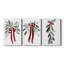 Art de Noël de Noël Cxxv - Toile tendue sur mesure - 3 pièces-117252721