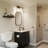 4-Piece Matte Black Bath Set