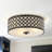 Yatesville Glass Flush Mount