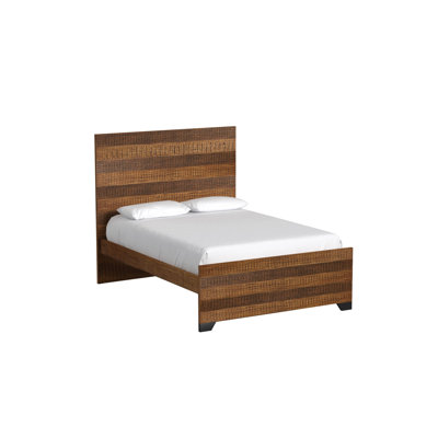 Mersie Wood Complete Bed, Brushed Wheat, Full