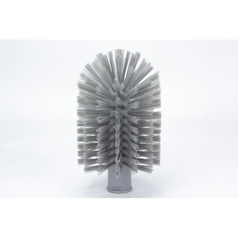 Cleaning Brushes, 5.90" H x 5.90" L x 3" W, Gray