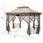 10’X 12’ Octagonal Patio Gazebo-Brown