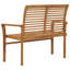 Sonnie Manufactured Wood Wood Outdoor Bench