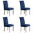 19.29 " H Tufted Velvet Upholstered Side Chair-1481860424