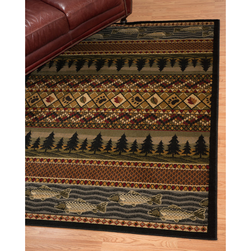 Sayre Animal Print Indoor Rug, Rectangle 5'3" x 7'2"
