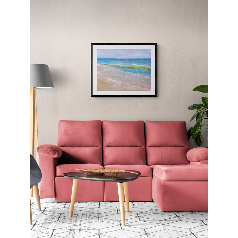 Weekend Warrior Print by Dina Gardner, 25.25" H x 31.25" W x 0.88" D, Black Framed Paper, White