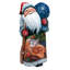 Masterpiece Wood Carved Fatherfrost Pets Santa Figurine