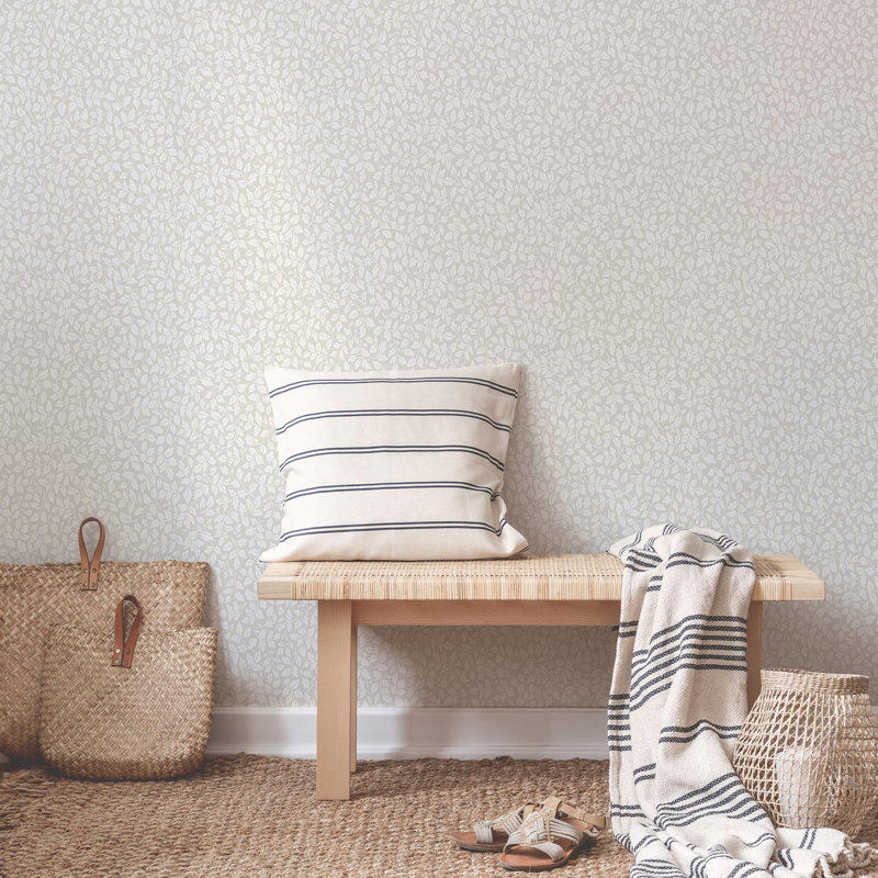 Kamlesh Floral Wallpaper, Beige