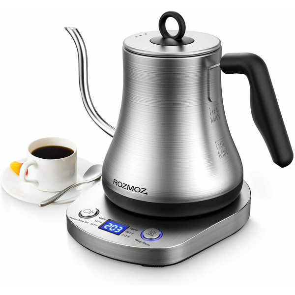 Fancy Shmancy New kettle! It's a Lagostina with temperature control and a  gooseneck spout. : r/tea