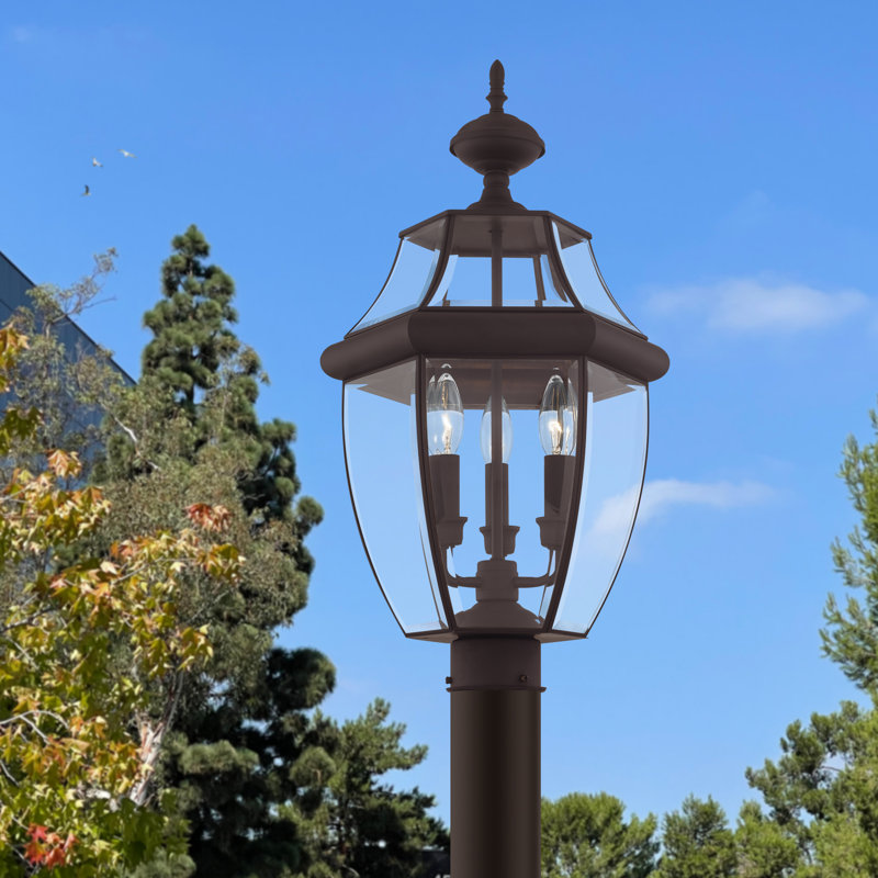 Arelene Lantern Head, 23.5" H x 12.5" W x 12.5" D, Bronze