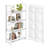 4-Tier Foldable Bookshelf With Metal Frame, No-Assembly Storage Shelves & Plant Display Rack For Home Office-578276087