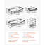 Support de rangement de douche pour salle de bain