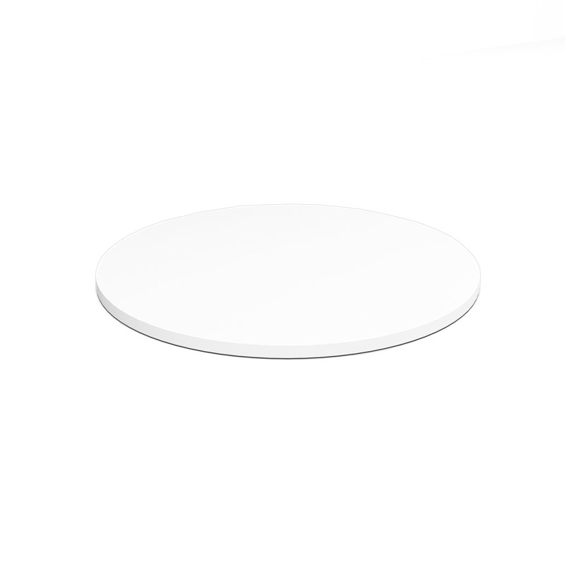 Table basse Jurni, H 29 po x L 36 po x l 36 po, Blanc de designer