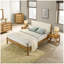 Ensemble de chambre à coucher en bois d'hévéa 6 pièces Vichy