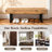 Norrene 59" Dining Bench with Sturdy Metal Legs & MDF Top-120921517