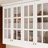 Versatile 4-Door Storage Cabinet With Tempered Glass