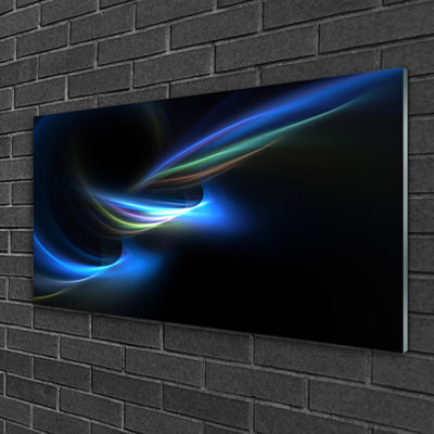 Art Abstraction - No Frame Print on Glass