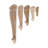 7-1/8 in x 2-3/4 in x 1-3/8 in Unfinished Hand Carved Solid Acanthus Leaf Wood Corbel-51893260