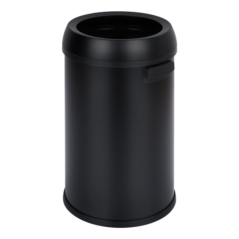 Poubelle de cuisine en acier inoxydable à l'épreuve des empreintes digitales - 17 gallons / 65L Bac commercial robuste avec couvercle pivotant