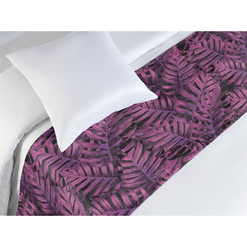 Foulard de lit Ambesonne Monstera, Lit simple
