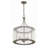 3 - Light Dimmable Drum Chandelier