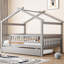 Lit en bois avec lit gigogne simple-157738084-157738080
