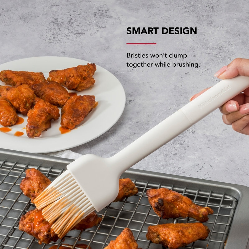 KitchenAid® Silicone Basting Brush, Porcelain
