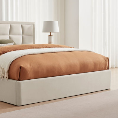 Upholstered Ottoman Storage Bed