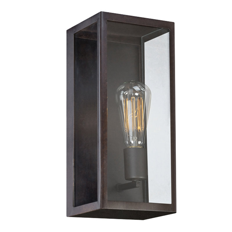 Retto Outdoor Bronze Flush Mount 