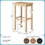 Hauteur du tabouret de bar (30 po) - paquet de 4, blond-874697602