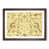Walnut  Bordered Framed