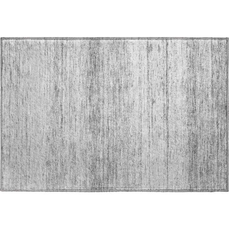 Premium Machine Washable Prisco Gray Rug