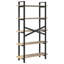 100cm W Steel Etagere Bookcase-530705022-530705019