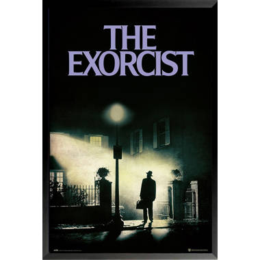 Buy Art For Less FRAMED THE EXORCIST 36x24 MOVIE Art Print Poster Movie  Poster Cult Classic Movie Scary
