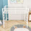 Classic Metal Loft Bed with Dual-Side Ladders-1798008969