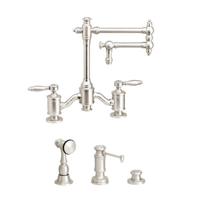 Towson Bridge Faucet - 12" Articulated Spout