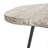 Solid Wood Top Metal Base Dining Table-840772853