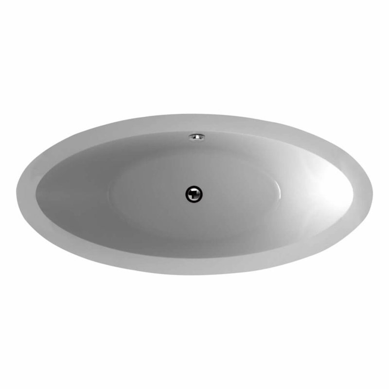 65" x 31" Pedestal Soaking Bathtub