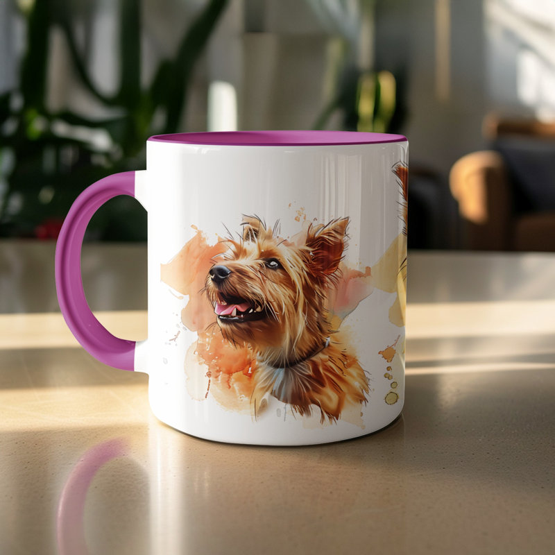 Mug, 2, Purple