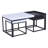 Ensemble de tables basses 3 pièces Alpha Home-612100789