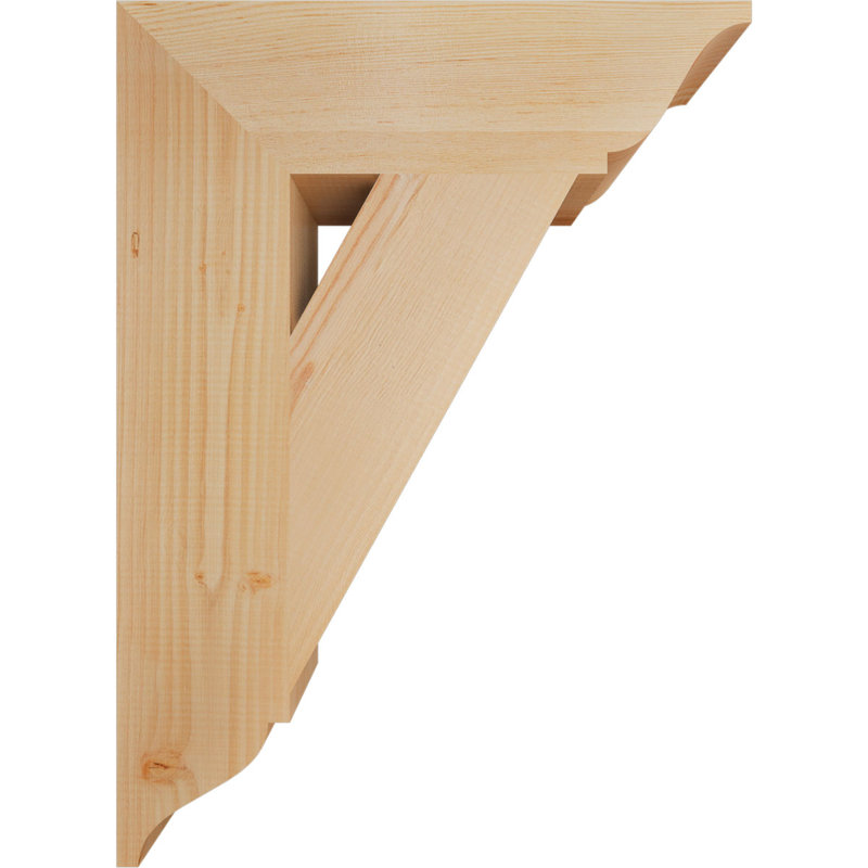 Traditional Traditional Bracket, 30" H x 5.5" W x 22" D, Douglas Fir (Smooth)