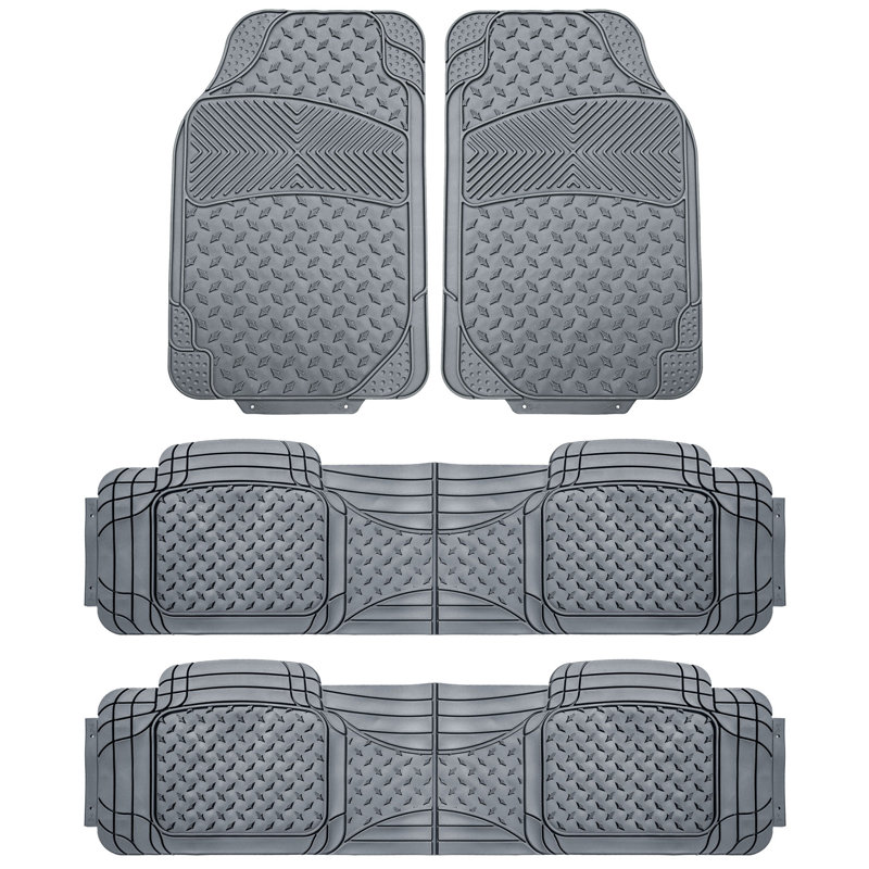 Tapis de sol antidérapant Yfke ClimaProof, Gris