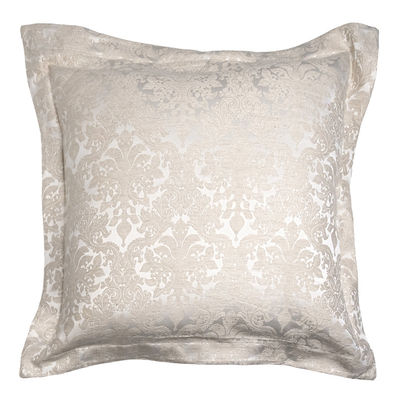 Baroque Euro Pillow Cover, Champagne