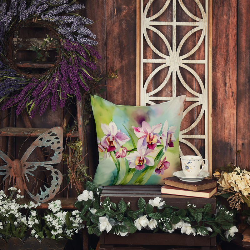 Other/No Pattern Outdoor Throw Pillow, 14" H x 14" W