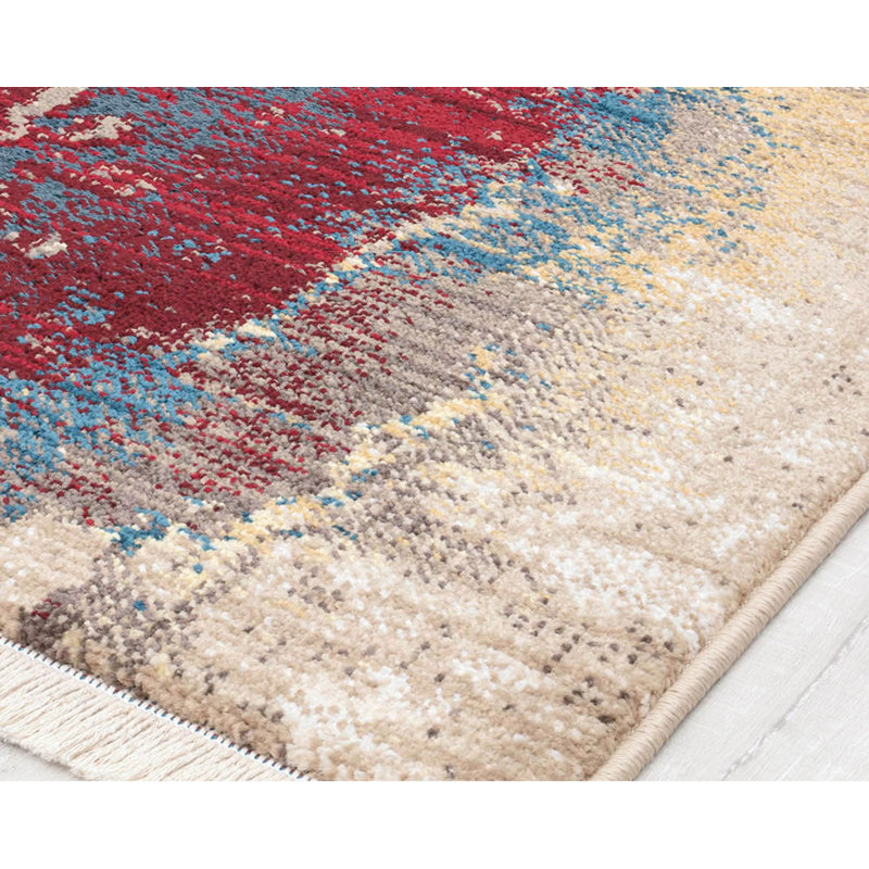 Tapis doré Amari, Rectangle 2 pi 6 po x 4 pi