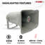 5 haut-parleurs 13,5 pouces klaxon 350W haut-parleur intérieur et extérieur Bull Horn-90612863
